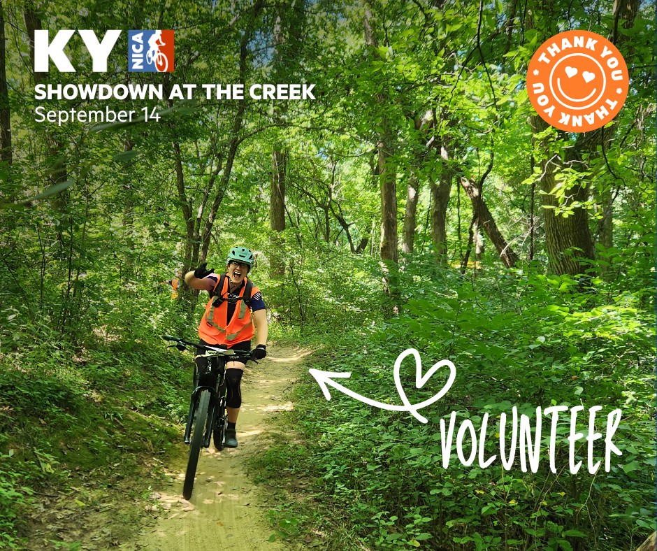 🚴💥 Clash at the Creek needs YOU! 💥🚴
Our races don’t happen without the power of our amazing volunteers. From course marshals to staging—you are the heartbeat of KICL events! ❤️
Want the best seat in the house at Burlington’s Clash at the Creek? Sign up today, bring a friend, and be part of the action. 🏞️
👉 https://buff.ly/uEh5FVx
We couldn’t do this without Y-O-U! 💪
Questions about volunteering? Email volunteer@kentuckymtb.org
(oh, and there's a gift card thing 😉)
#KICL #MoreThanRacing #VolunteerPower #ClashAtTheCreek #Kentuckymtb @Kentuckymtb @Nationalmtb