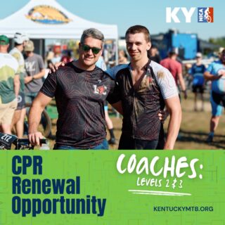 Level 2 & 3 Coaches — up for 8-Hour First Aid renewal? 
If you previously completed an in-person 8-hour First Aid or WFA course and need to renew, the Bike Med Course from the University of Utah School of Medicine is NICA-approved for renewal.
Textbook
Practice tests
Podcasts + videos
Real-world scenarios
Medical school certification

Learn more at bikemed.org
https://kentuckymtb.org/contact-us/ 
#Kentuckymtb #KICLCoaches #MoreKidsOnBikes