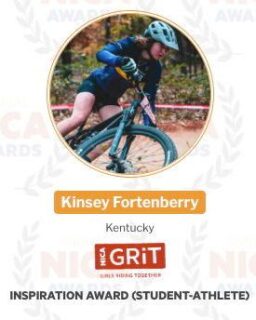 Congratulations to Kinsey Fortenberry on being named a NICA GRiT Inspiration Award winner!!

The GRiT (Girls Riding Together) Inspiration Award recognizes a student-athlete who leads by example — someone who demonstrates perseverance, encourages others, and helps create a positive, welcoming team environment for girls in mountain biking. It’s about impact, character, and commitment to community.

Kinsey represents that well.  She shows consistency, supports her teammates, and approaches the season with focus and determination. Her leadership helps strengthen the culture around her and that matters.

We’re proud to see a Kinsey recognized at the national level. Congratulations, Kinsey, on an award that reflects both your effort and your influence.

#GRiT #MoreGirlsOnBikes #Kentuckymtb #Nationalmtb
@Heartlandcyclingdevelopment
