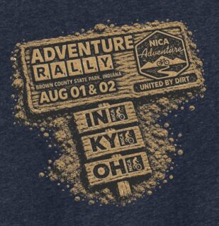 LAST DAY to preorder your Adventure Rally: United By Dirt T-shirt from our partners at TC Screenprinting.  You have until midnight CDT tonight!!

https://tc-screen-printing.printavo.com/merch/unitedbydirt-adventure-rally 

This is a pre-sale store only, so the shirt won't be available after the window closes. Orders must be placed by Wednesday, July 8 at 11:59pm CDT. Each order is fulfilled individually and shipped directly to you before the Rally.

Mark your calendar for Adventure Rally itself — August 1–2 at Brown County State Park in Nashville, Indiana — and grab a shirt to wear while you're there.

Questions? Contact Sarah Mashburn at sarah@kentuckymtb.org.